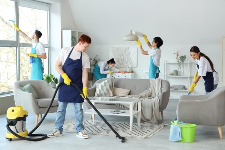 Professional residential cleaning